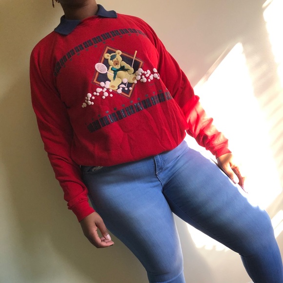 Vintage grandma sweater - Picture 2 of 2